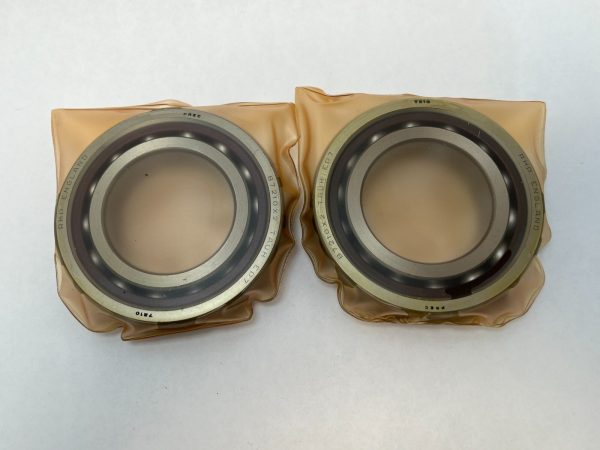Angular Contact Ball Bearing – Straight Bore, 50 mm ID, 90 mm OD, 20 mm Width, Open, 15° Contact Angle, Without Snap Ring