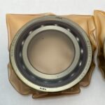 Angular Contact Ball Bearing – Straight Bore, 50 mm ID, 90 mm OD, 20 mm Width, Open, 15° Contact Angle, Without Snap Ring