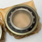 Angular Contact Ball Bearing – Straight Bore, 50 mm ID, 90 mm OD, 20 mm Width, Open, 15° Contact Angle, Without Snap Ring