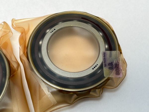 Angular Contact Ball Bearing – Straight Bore, 50 mm ID, 90 mm OD, 20 mm Width, Open, 15° Contact Angle, Without Snap Ring