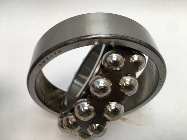 Self Aligning Ball Bearing – Straight Bore, 65 mm ID, 120 mm OD, 31 mm Width, Open, CN Internal clearance