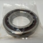 Angular Contact Ball Bearing – Straight Bore, 80 mm ID, 140 mm OD, 26 mm Width, Open, 15° Contact Angle, Without Snap Ring