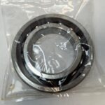 Angular Contact Ball Bearing – Straight Bore, 80 mm ID, 140 mm OD, 26 mm Width, Open, 15° Contact Angle, Without Snap Ring