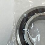 Angular Contact Ball Bearing – Straight Bore, 80 mm ID, 140 mm OD, 26 mm Width, Open, 15° Contact Angle, Without Snap Ring