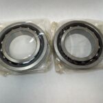 Angular Contact Ball Bearing – 75 mm ID, 130 mm OD, 25 mm Width, Open, 15° Contact Angle.