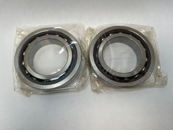 Angular Contact Ball Bearing – 75 mm ID, 130 mm OD, 25 mm Width, Open, 15° Contact Angle.