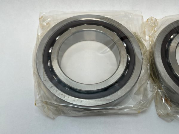 Angular Contact Ball Bearing – 75 mm ID, 130 mm OD, 25 mm Width, Open, 15° Contact Angle.