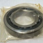 Angular Contact Ball Bearing – 65 mm ID, 120 mm OD, 23 mm Width, Open, 15° Contact Angle, Heavy Preload.