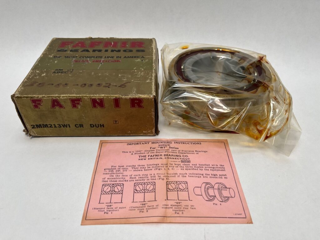 Angular Contact Ball Bearing – 65 mm ID, 120 mm OD, 23 mm Width, Open, 15° Contact Angle, Heavy Preload.