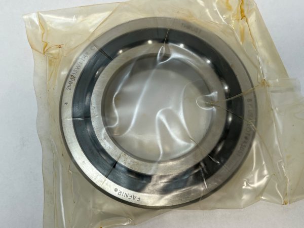 Angular Contact Ball Bearing – 65 mm ID, 120 mm OD, 23 mm Width, Open, 15° Contact Angle, Heavy Preload.