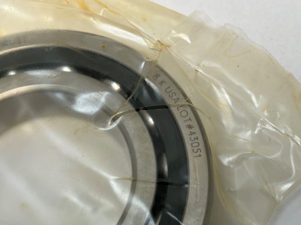 Angular Contact Ball Bearing – 65 mm ID, 120 mm OD, 23 mm Width, Open, 15° Contact Angle, Heavy Preload.