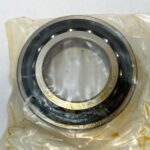 Angular Contact Ball Bearing – 65 mm ID, 120 mm OD, 23 mm Width, Open, 15° Contact Angle, Heavy Preload.