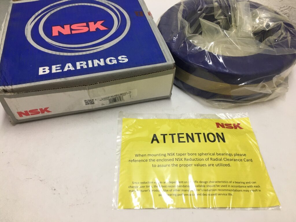 Spherical Roller Bearing – Straight Bore, 170 mm ID, 260 mm OD, 67 mm Width, Open, C4 Internal clearance