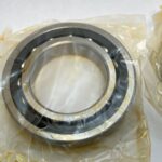 Angular contact bearings – 80 mm ID, 140 mm OD, 26 mm Width, Open, 15°, Light preload.
