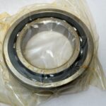 Angular contact bearings – 80 mm ID, 140 mm OD, 26 mm Width, Open, 15°, Light preload.