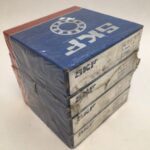 Angular Contact Ball Bearing – Straight Bore, 65 mm ID, 100 mm OD, 18 mm Width, Open, 25°, ABEC 7 / P4 Precision.