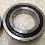 Angular Contact Ball Bearing – 70 mm ID, 125 mm OD, 24 mm Width, Open, 25° Contact Angle, Light Preload.