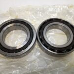 Angular Contact Ball Bearing – 70 mm ID, 125 mm OD, 24 mm Width, Open, 25° Contact Angle, Light Preload.