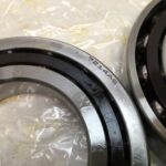 Angular Contact Ball Bearing – 70 mm ID, 125 mm OD, 24 mm Width, Open, 25° Contact Angle, Light Preload.