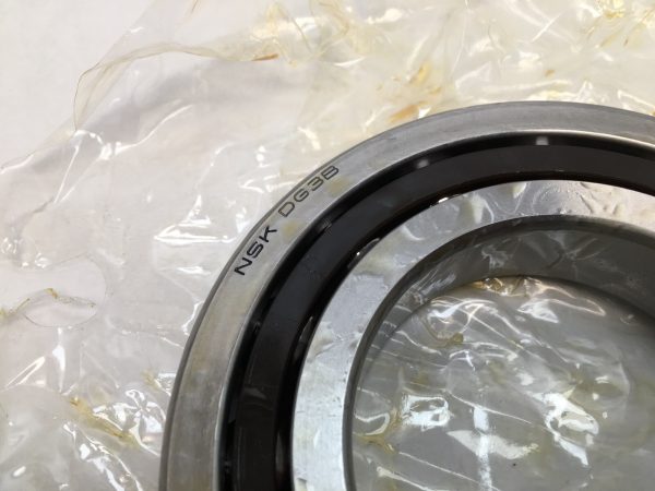 Angular Contact Ball Bearing – 70 mm ID, 125 mm OD, 24 mm Width, Open, 25° Contact Angle, Light Preload.