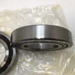 Angular Contact Ball Bearing – 70 mm ID, 125 mm OD, 24 mm Width, Open, 25° Contact Angle, Light Preload.