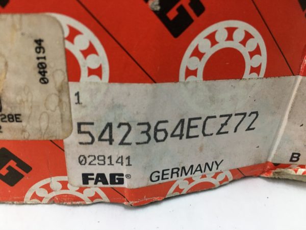 FAG 542364ECZ72 Bearing 542364 ECZ 72 1.454″ ID 542364EC Wheel Hub Germany
