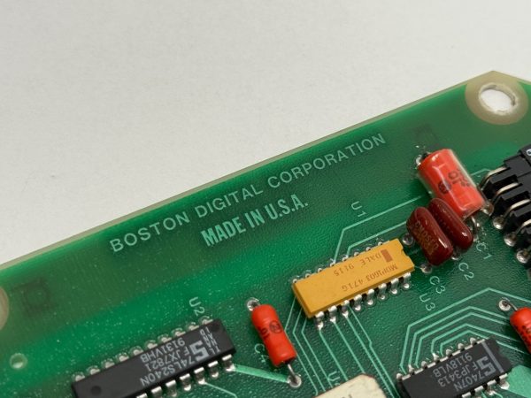 Boston-Digital PCB-11D672 Auxiliary Input Board PCB 11D672 Revision B 13C252