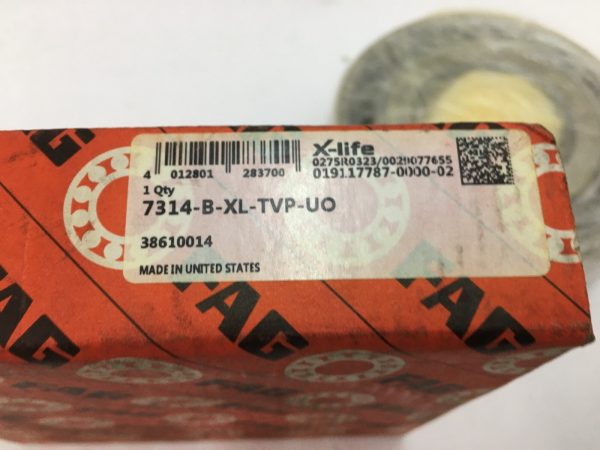 Angular Contact Bearing – 70 mm ID, 150 mm OD, 35 mm Width, Open, 40°.