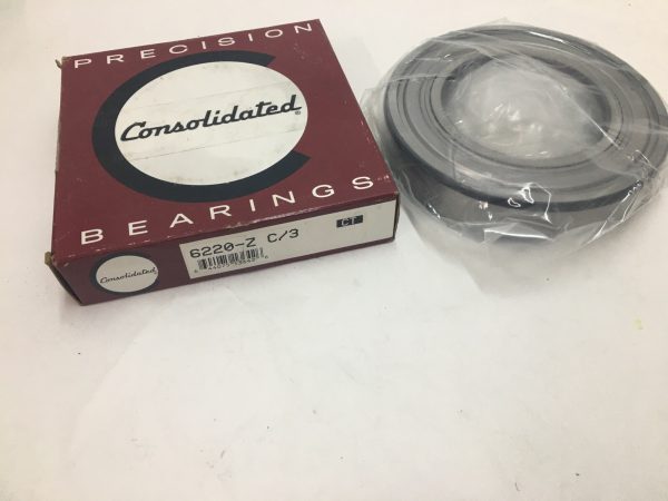 Deep Groove Ball Bearing – Straight Bore, 100 mm ID, 180 mm OD, 34 mm Width, Single Shield, Without Snap Ring