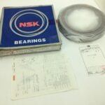 Angular Contact Ball Bearing – Straight Bore, 140 mm ID, 210 mm OD, 33 mm Width, Open, 25° Contact Angle.