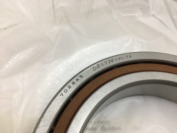 Angular Contact Ball Bearing – Straight Bore, 140 mm ID, 210 mm OD, 33 mm Width, Open, 25° Contact Angle.