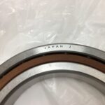 Angular Contact Ball Bearing – Straight Bore, 140 mm ID, 210 mm OD, 33 mm Width, Open, 25° Contact Angle.