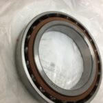 Angular Contact Ball Bearing – Straight Bore, 140 mm ID, 210 mm OD, 33 mm Width, Open, 25° Contact Angle.
