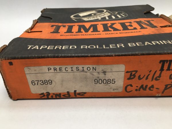 Taper Roller Cone Assembly – 5.1250 in Bore, 1.8125 in Cone Width, 7.7500 in Cup Outside Diameter, class 2, Case-Carburized Steel.