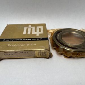 Angular Contact Ball Bearing - 55 mm ID, 100 mm OD, 21 mm Width, Open, 15°, Light Preload