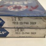 SKF 7213-CD/P4ADGG9 Angular Bearing 65x120x23 mm 7213-CD-P4A-DGG9 Italy Set