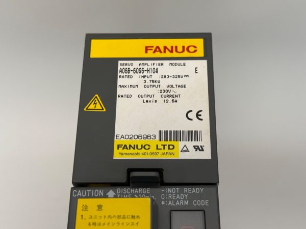 Fanuc A06B-6096-H104 Servo Amplifier Module A06B6096H104