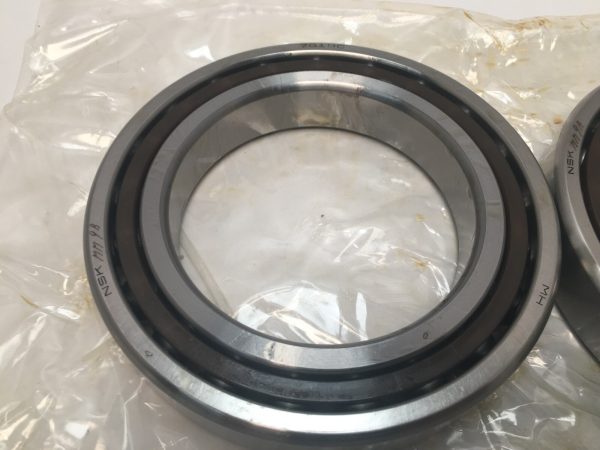 Angular Contact Ball Bearing – 95 mm ID, 145 mm OD, 24 mm Width, Open, 15° Contact Angle, Light Preload.