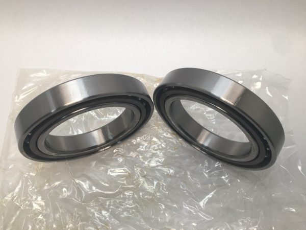 Angular Contact Ball Bearing – 95 mm ID, 145 mm OD, 24 mm Width, Open, 15° Contact Angle, Light Preload.