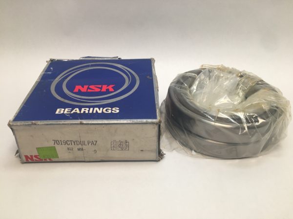 Angular Contact Ball Bearing – 95 mm ID, 145 mm OD, 24 mm Width, Open, 15° Contact Angle, Light Preload.
