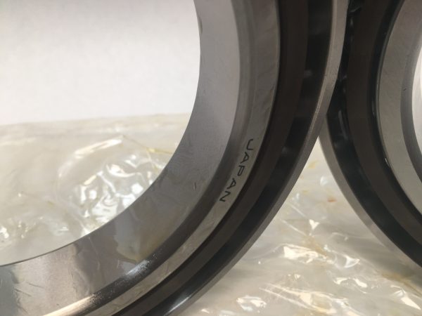 Angular Contact Ball Bearing – 95 mm ID, 145 mm OD, 24 mm Width, Open, 15° Contact Angle, Light Preload.
