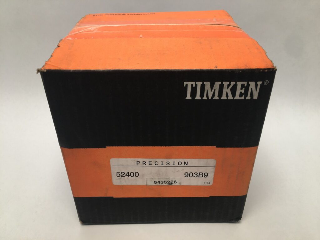 TIMKEN 52400-903B9 Double Taper Roller Bearing Cone & Cup 4″ ID 52618 USA