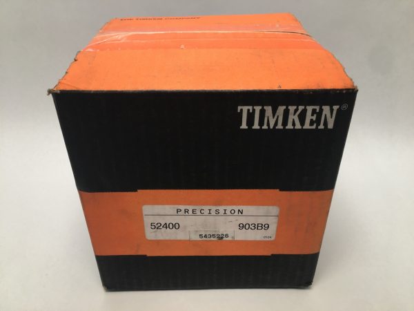 TIMKEN 52400-903B9 Double Taper Roller Bearing Cone & Cup 4″ ID 52618 USA