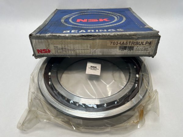 Angular Contact Bearing – 170 mm ID, 260 mm OD, 42 mm Width, Open, 25° Contact Angle