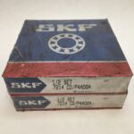 Angular Contact Ball Bearing – Straight Bore, 70 mm ID, 125 mm OD, 24 mm Width, Open, 15° Contact Angle.
