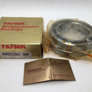 Angular contact bearings - 75 mm ID, 115 mm OD, 20 mm Width, Open, 15°, Medium preload.