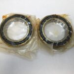 Angular contact bearings – 75 mm ID, 115 mm OD, 20 mm Width, Open, 15°, Medium preload.
