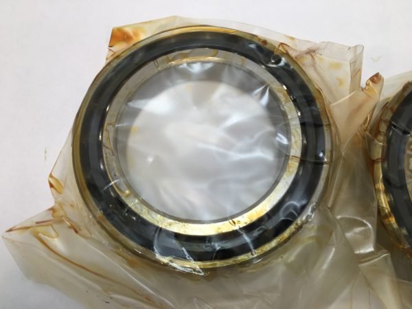 Angular contact bearings – 75 mm ID, 115 mm OD, 20 mm Width, Open, 15°, Medium preload.
