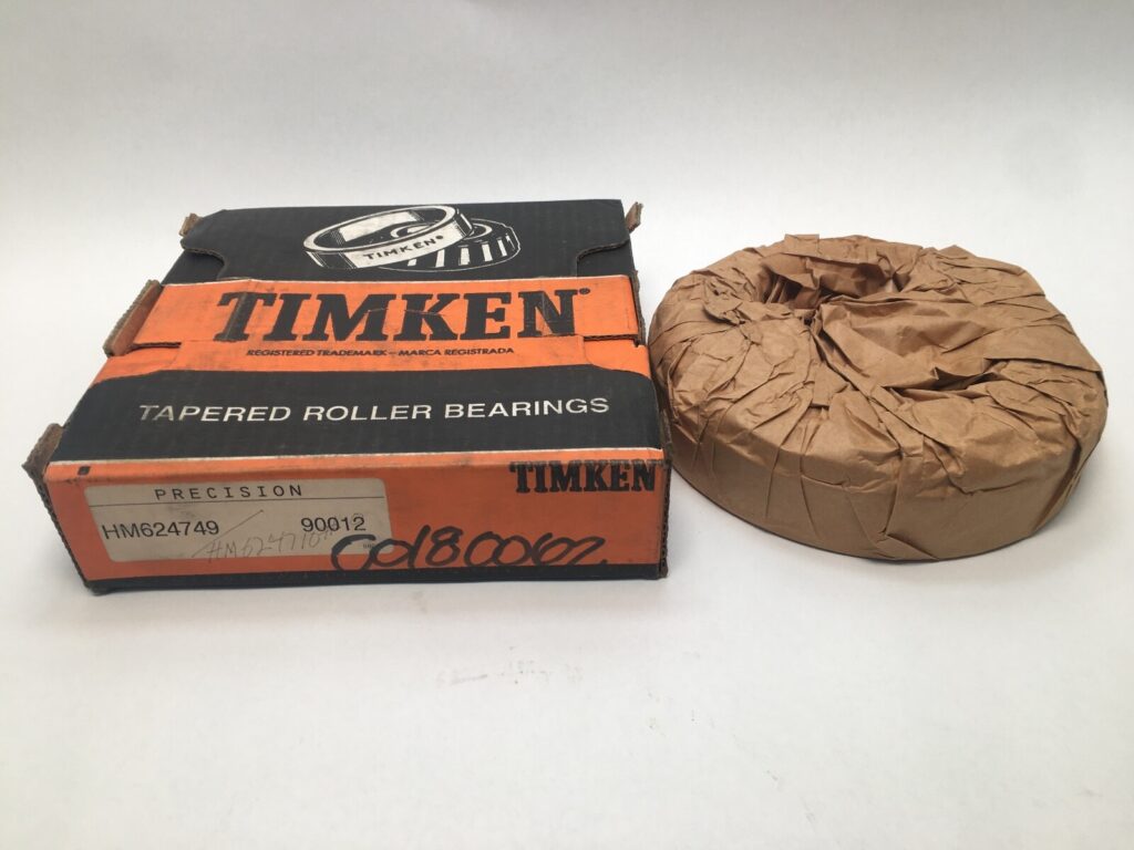 Tapered Roller Bearing – 4.7500 in Bore, 7.5000 in Cup Outer Diameter, 1.4375 in Cup Width, 1.8125 in Cone Width, class 2, Case-Hardened Steel.