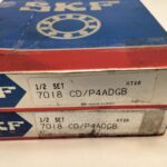 Angular Contact Ball Bearing – Straight Bore, 90 mm ID, 140 mm OD, 48 mm Width, Open, 15° Contact Angle, Normal Internal clearance.